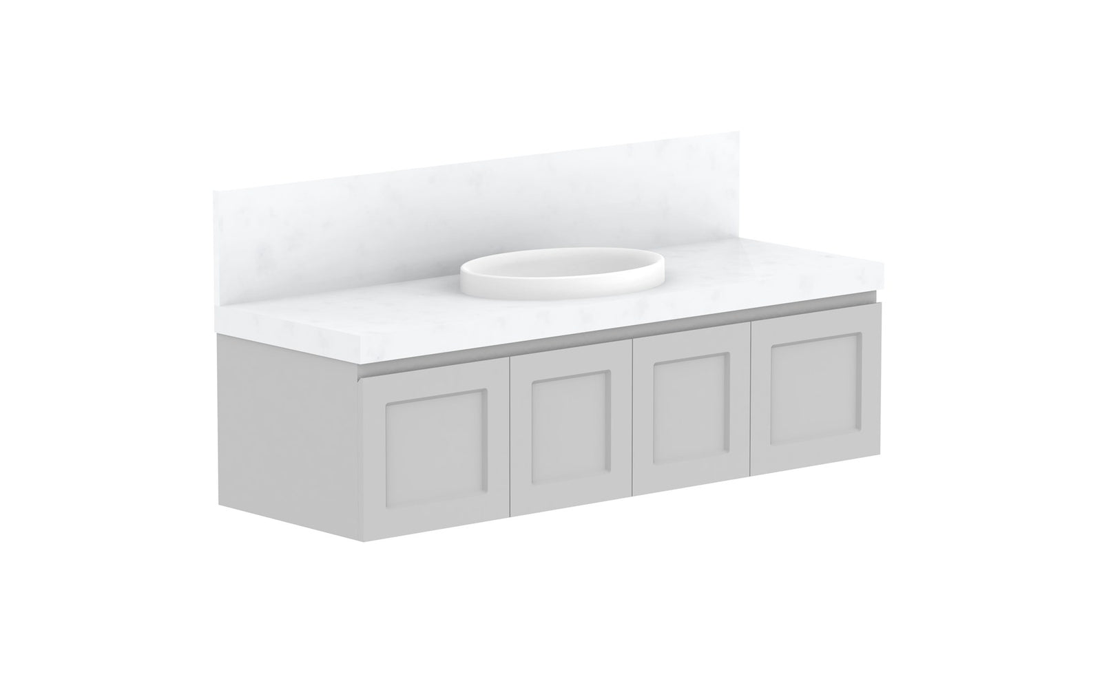 ADP London Wall Hung Vanity 1500mm centre bowl