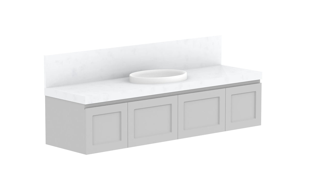 ADP London Wall Hung Vanity 1800mm centre bowl