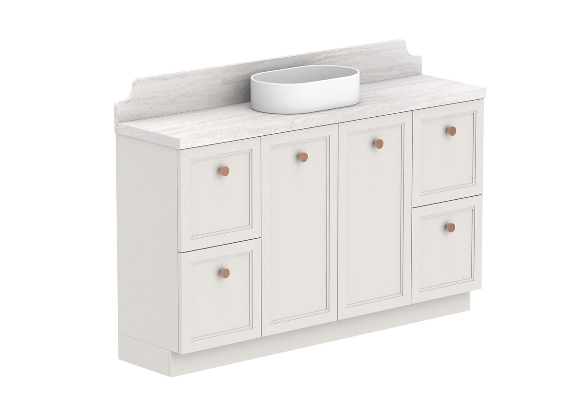 ADP Mabel Ensuite Floor Mount Vanity 1500mm centre bowl