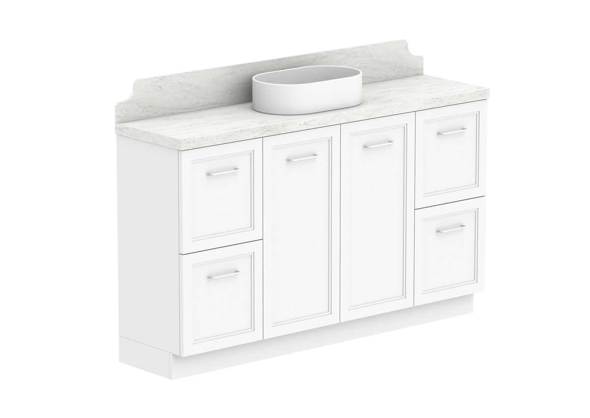 ADP Mabel Ensuite Floor Mount Vanity 1500mm centre bowl