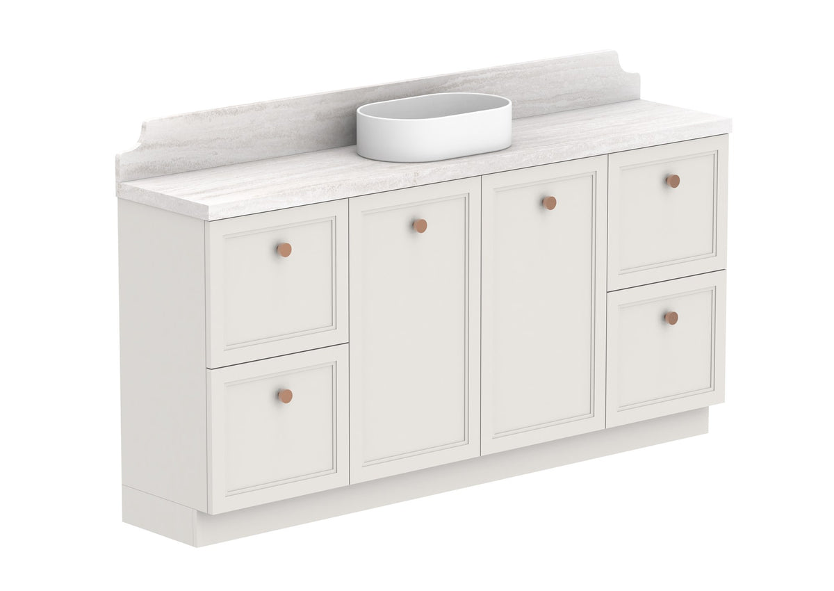 ADP Mabel Ensuite Floor Mount Vanity 1800mm centre bowl