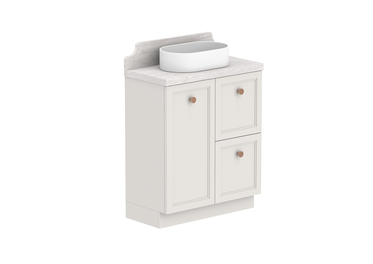 ADP Mabel Ensuite Floor Mount Vanity 750mm centre bowl