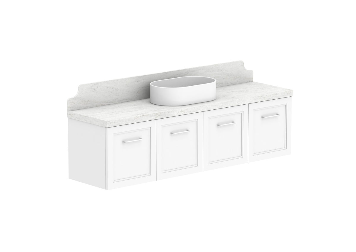 ADP Mabel Ensuite Wall Hung Vanity 1500mm centre bowl