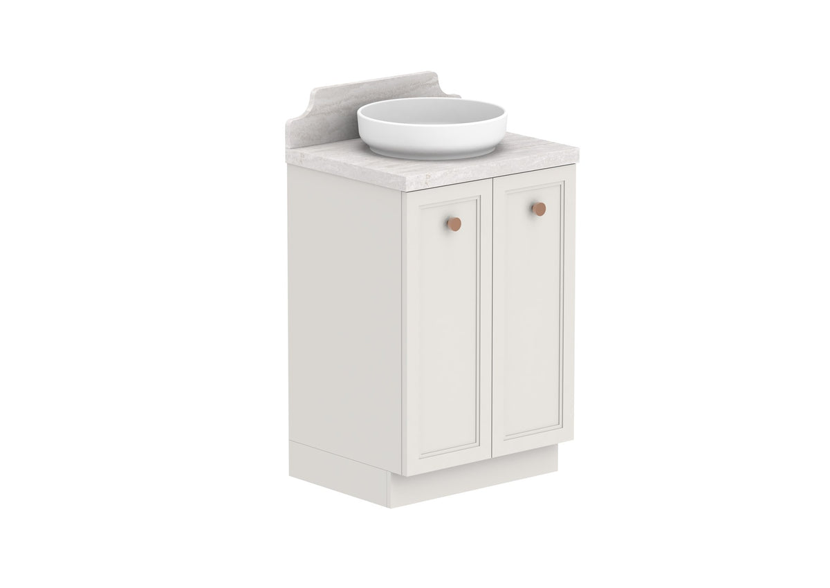 ADP Mabel Full Depth Floor Mount Vanity 600mm centre bowl