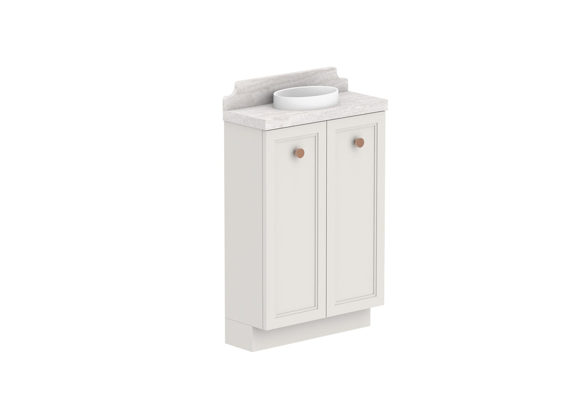ADP Mabel Mini Floor Mount Vanity 600mm centre bowl
