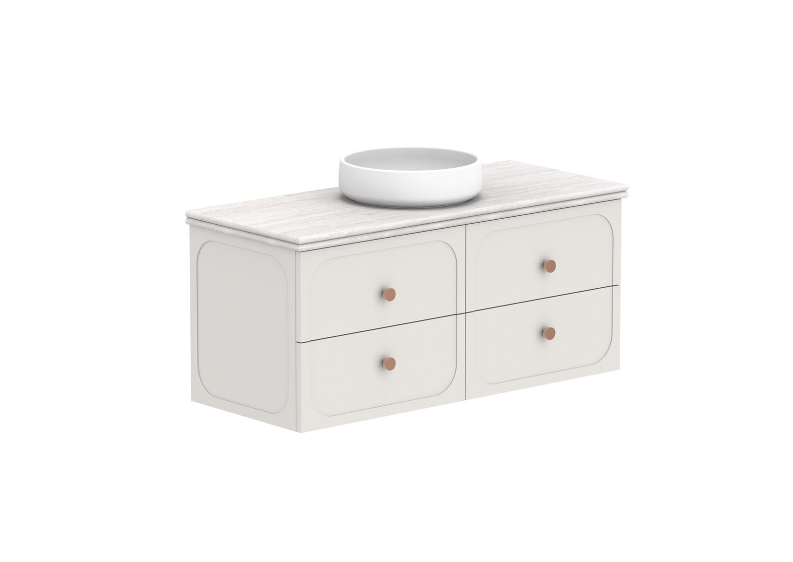 ADP Madden Wall Hung Vanity 1200mm centre bowl