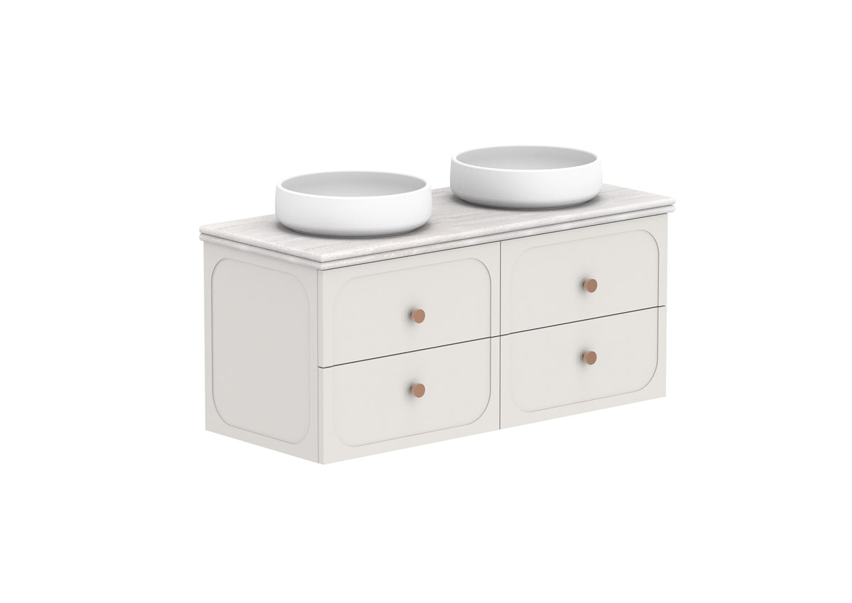ADP Madden Wall Hung Vanity 1200mm double bowl