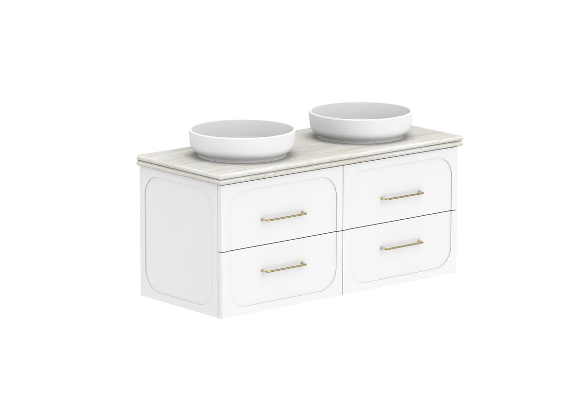 ADP Madden Wall Hung Vanity 1200mm double bowl