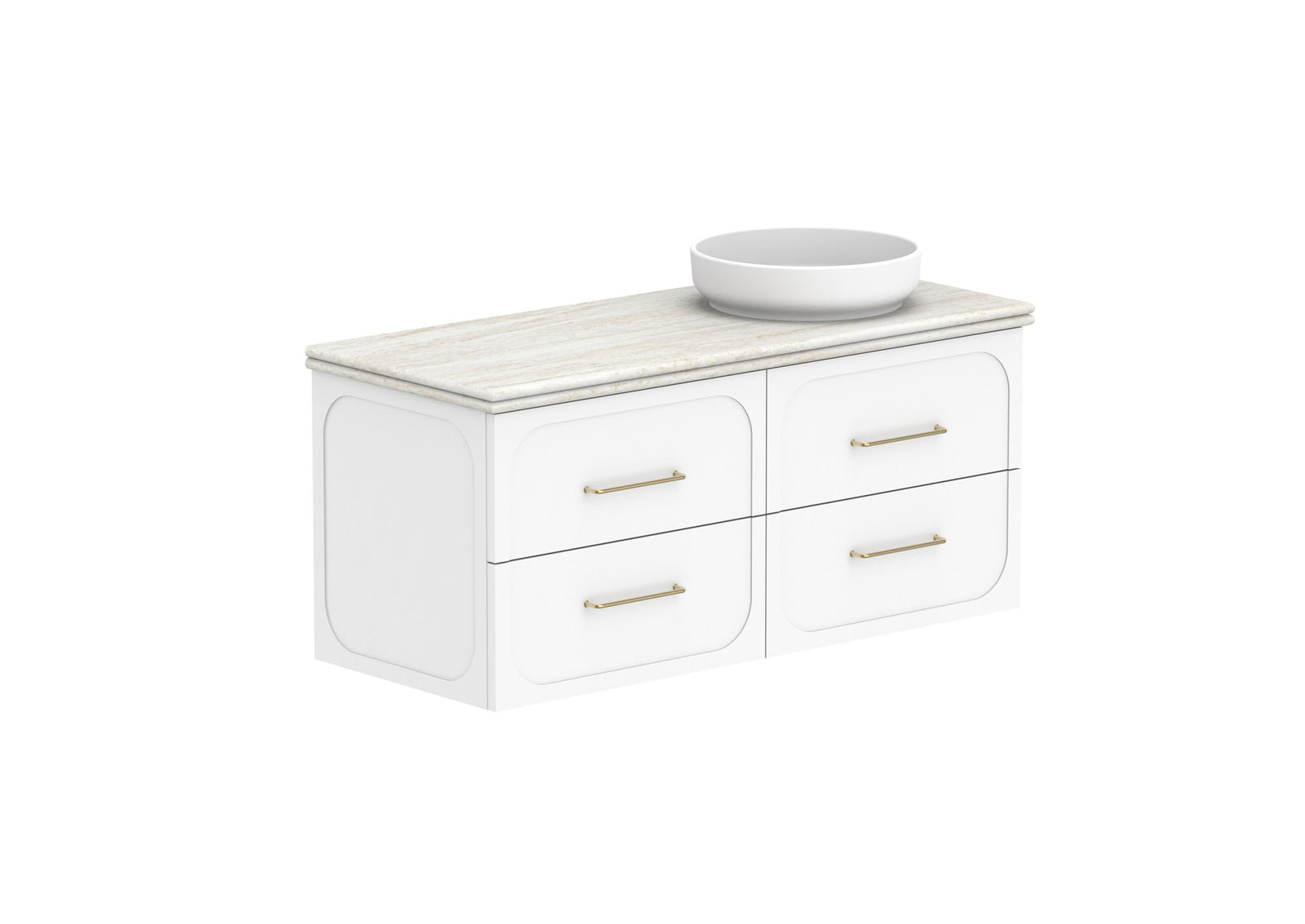 ADP Madden Wall Hung Vanity 1200mm right offset bowl