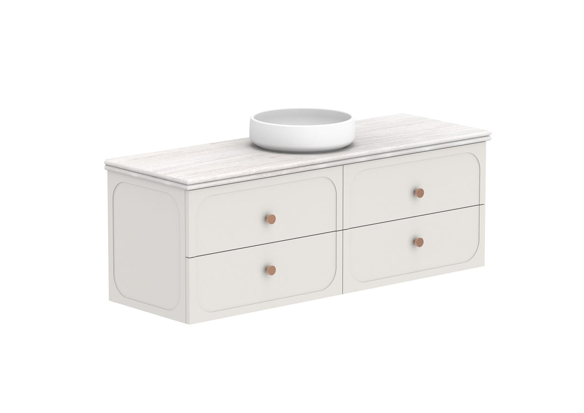 ADP Madden Wall Hung Vanity 1500mm centre bowl