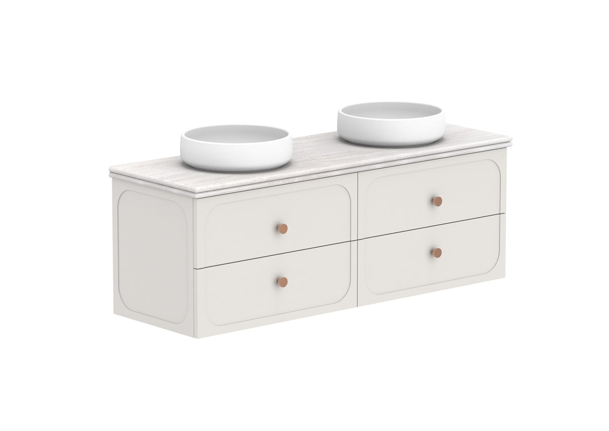 ADP Madden Wall Hung Vanity 1500mm double bowl