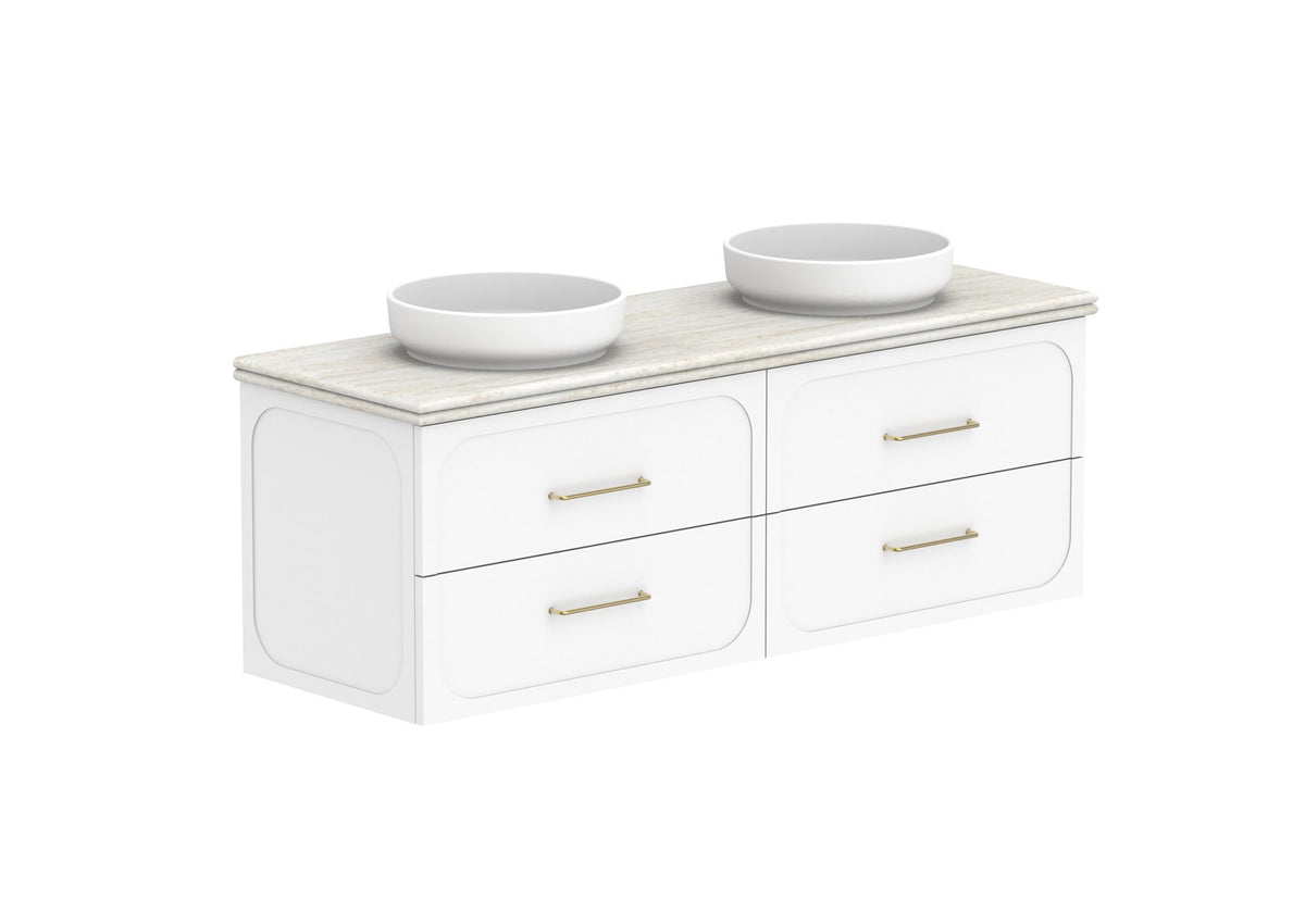 ADP Madden Wall Hung Vanity 1500mm double bowl