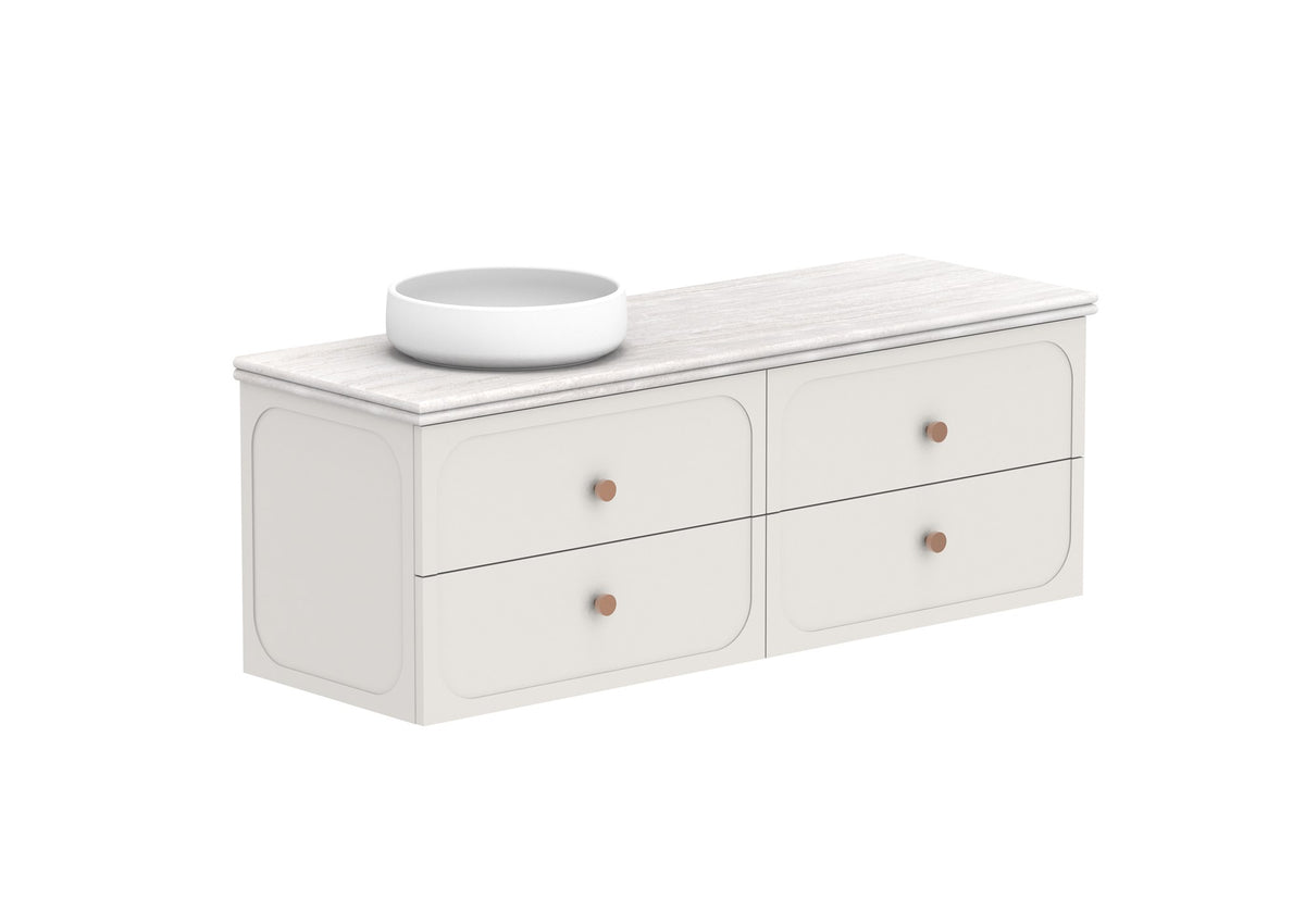 ADP Madden Wall Hung Vanity 1500mm left offset bowl