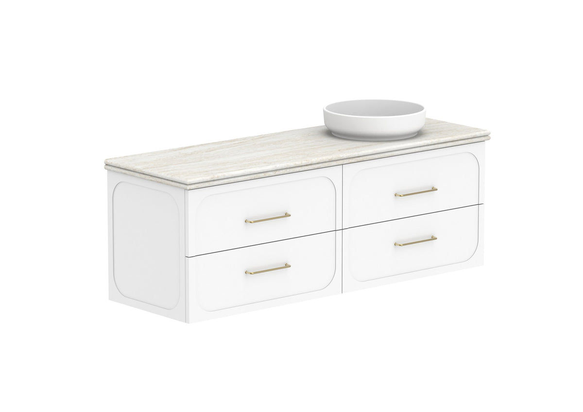 ADP Madden Wall Hung Vanity 1500mm right offset bowl