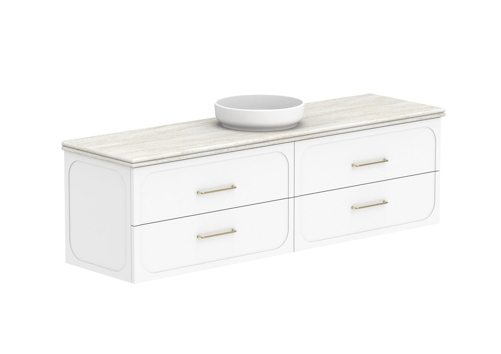 ADP Madden Wall Hung Vanity 1800mm centre bowl