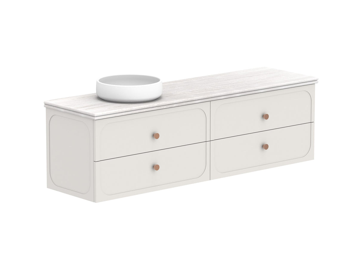 ADP Madden Wall Hung Vanity 1800mm left offset bowl