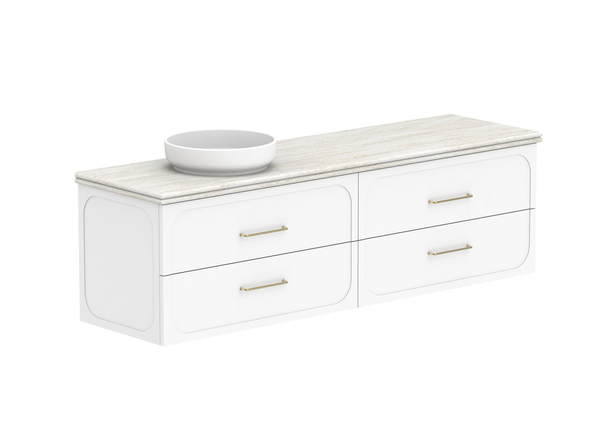 ADP Madden Wall Hung Vanity 1800mm left offset bowl