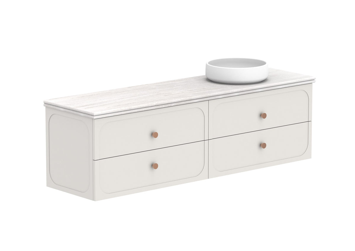 ADP Madden Wall Hung Vanity 1800mm right offset bowl