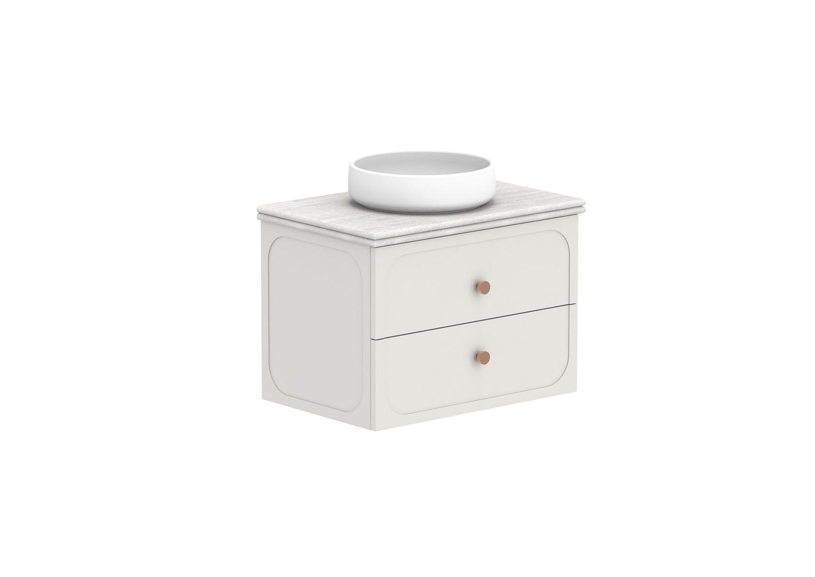 ADP Madden Wall Hung Vanity 750mm centre bowl