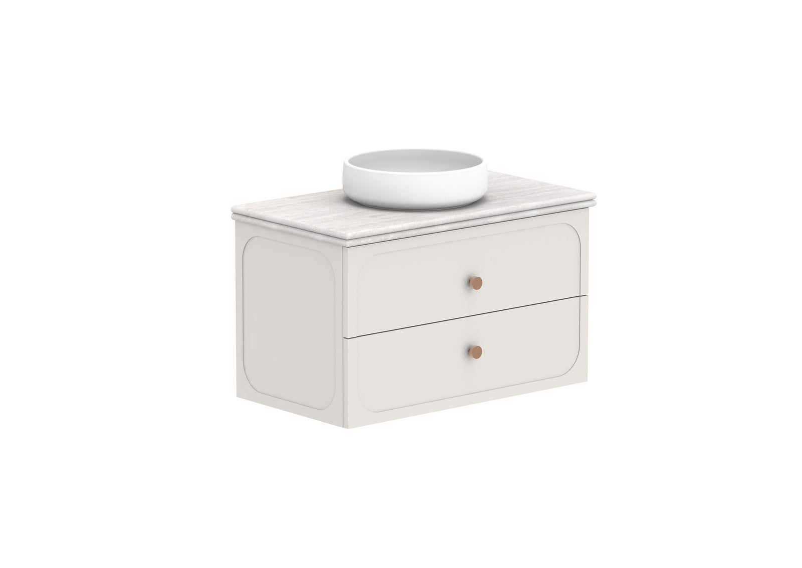 ADP Madden Wall Hung Vanity 900mm centre bowl