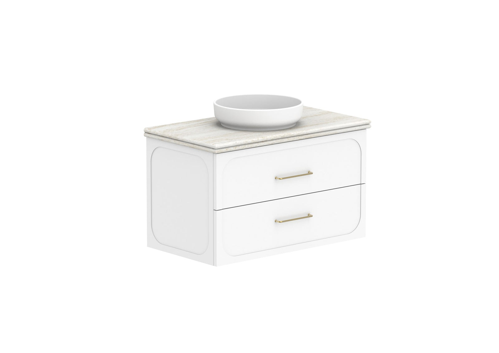 ADP Madden Wall Hung Vanity 900mm centre bowl