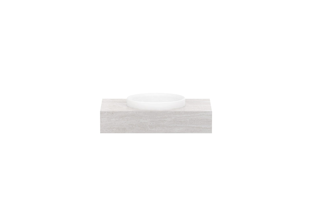 ADP Michel Wall Hung Vanity 750mm centre bowl, front view