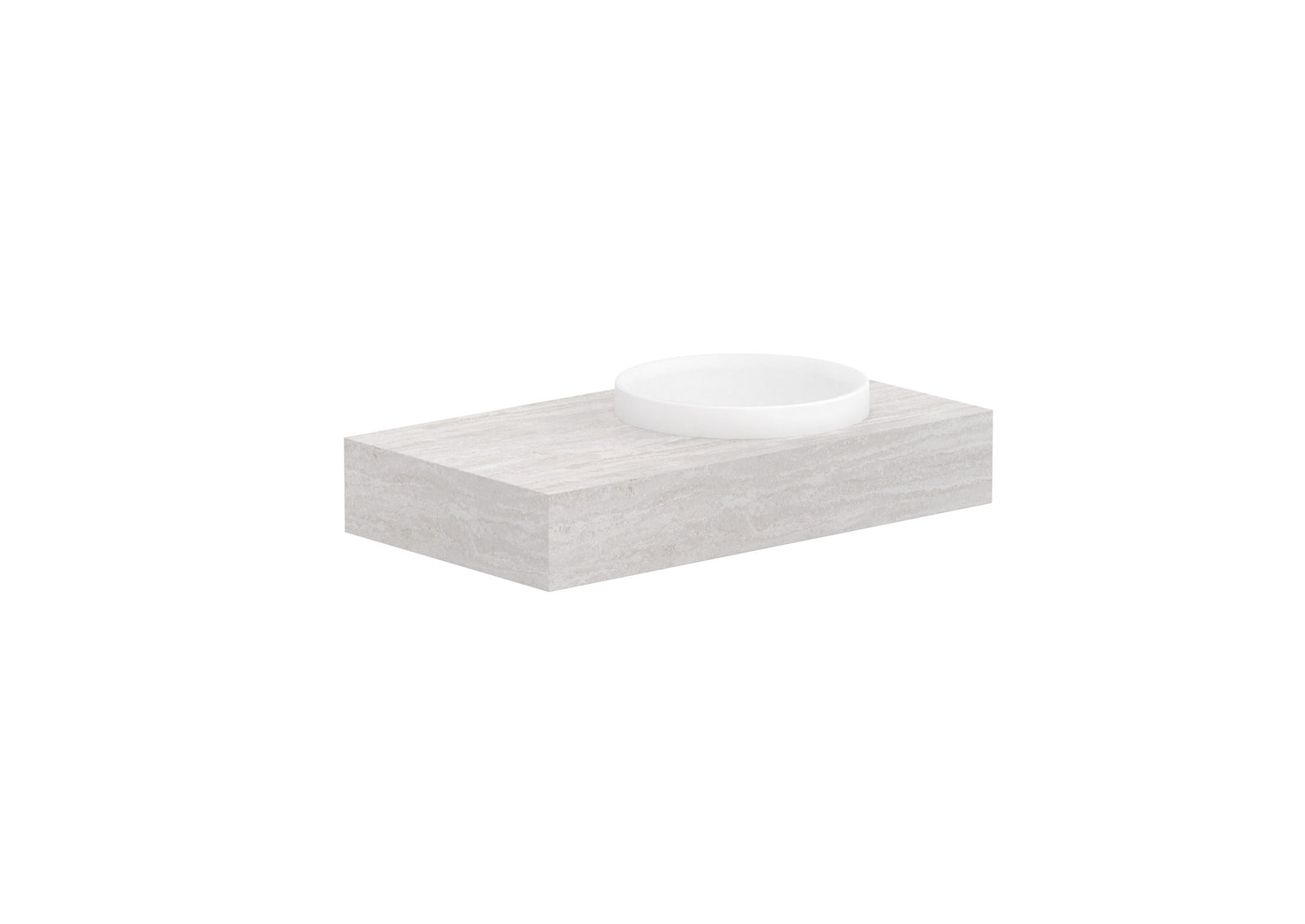 ADP Michel Wall Hung Vanity 900mm right offset bowl