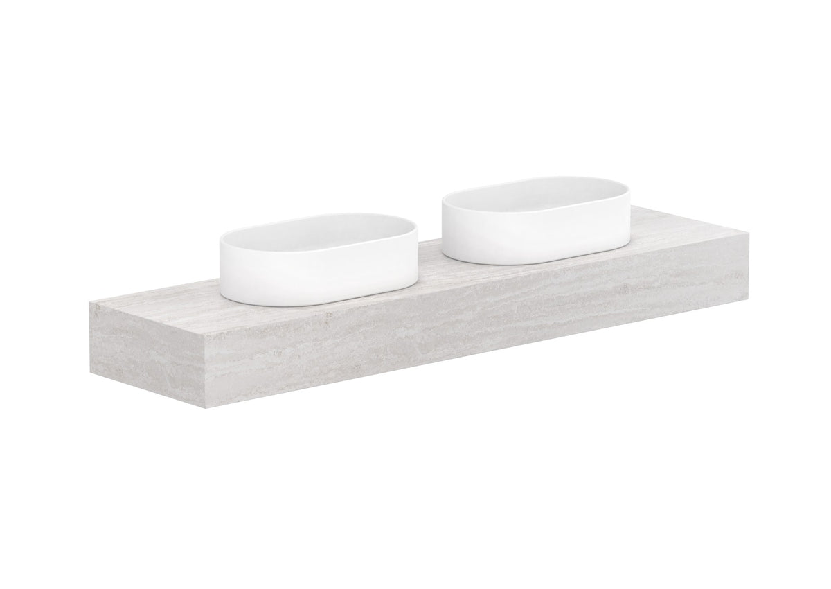 ADP Michel Ensuite Wall Hung Vanity 1800mm double bowl
