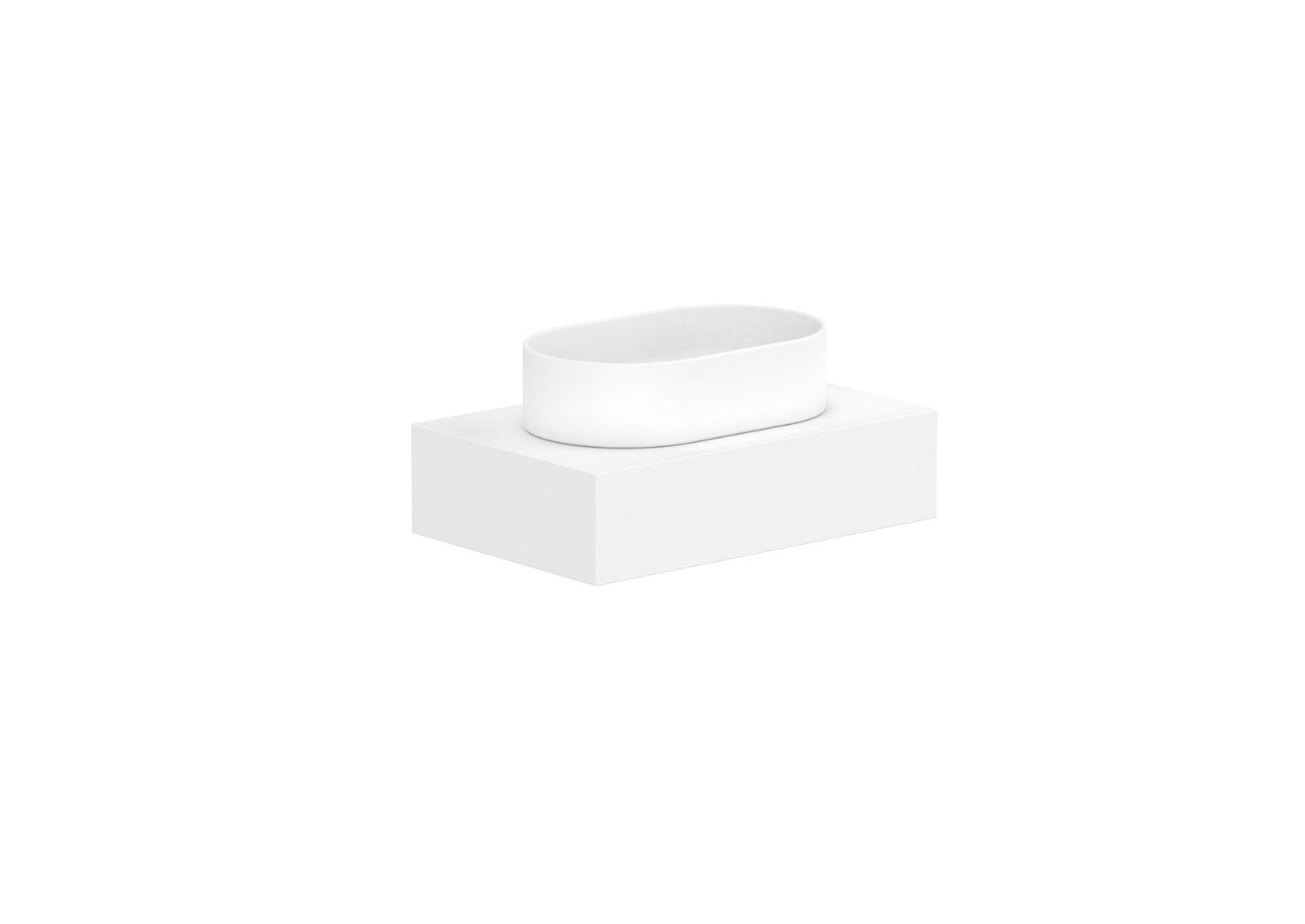 ADP Michel Ensuite Wall Hung Vanity 600mm centre bowl
