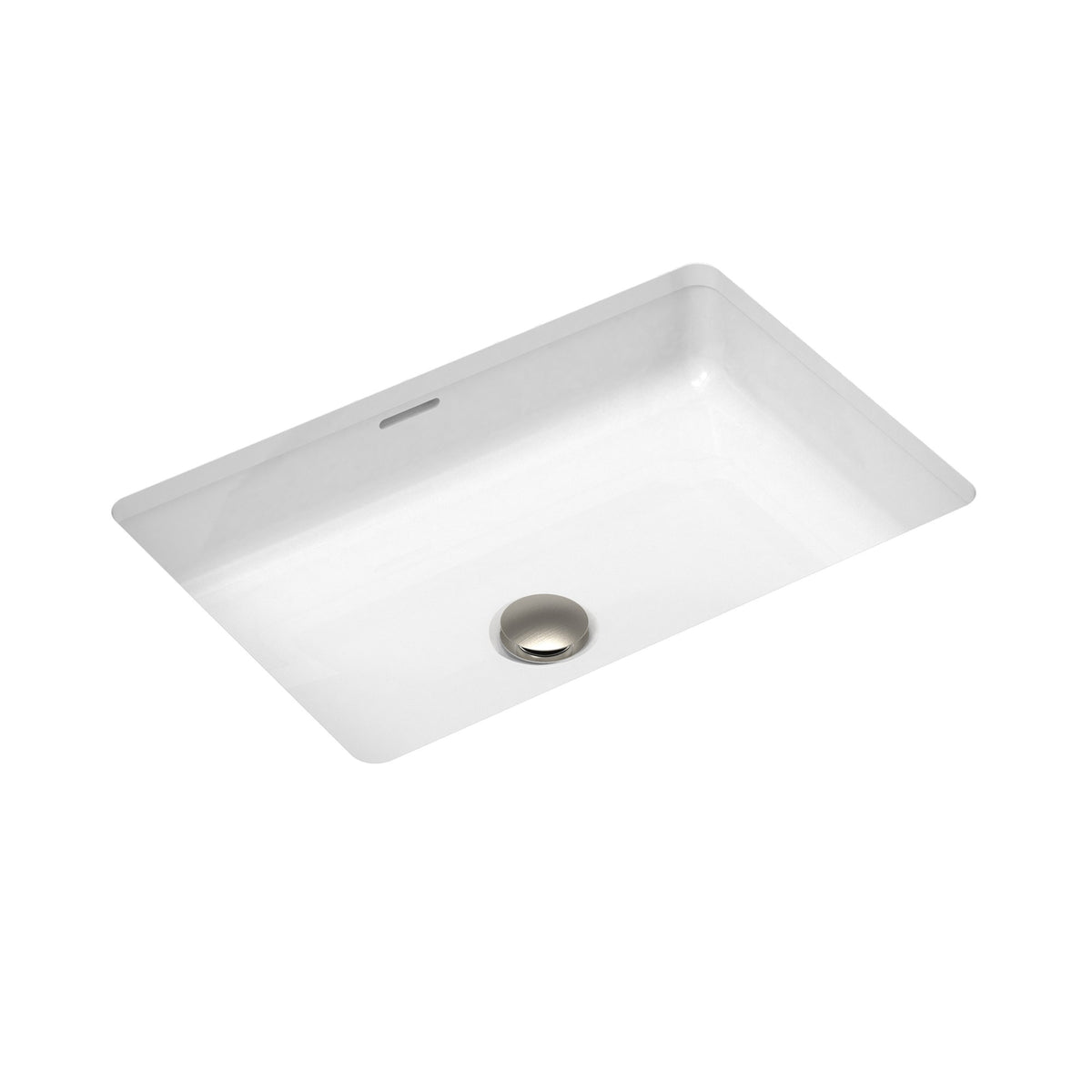 ADP Miranda Basin in Gloss White, overflow detail