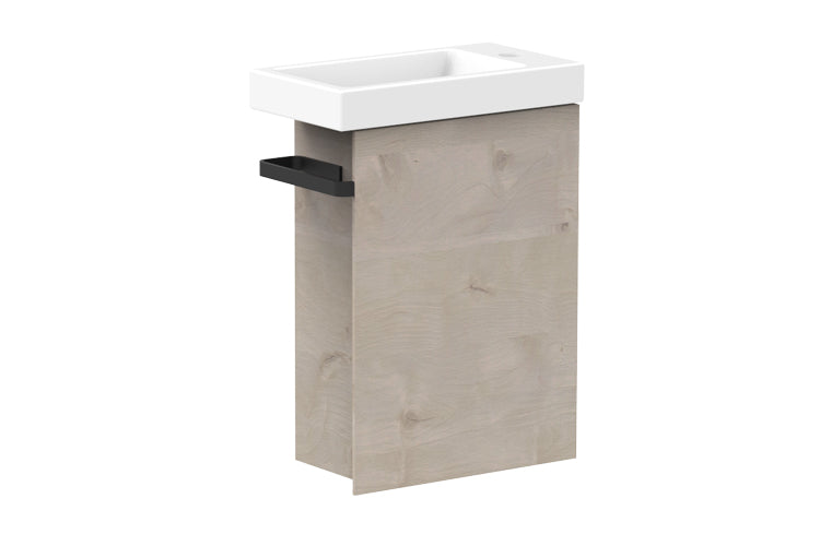 ADP Seek Wall Hung Vanity, side view