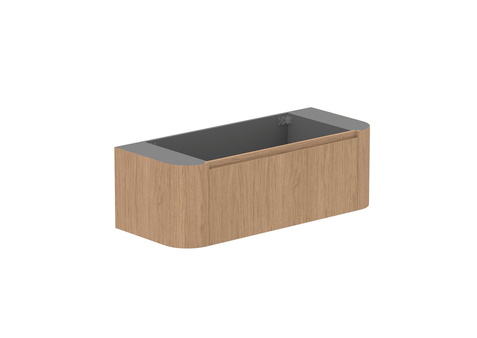 ADP Surry Wall Hung Vanity 1200mm cabinet only in Boston Oak