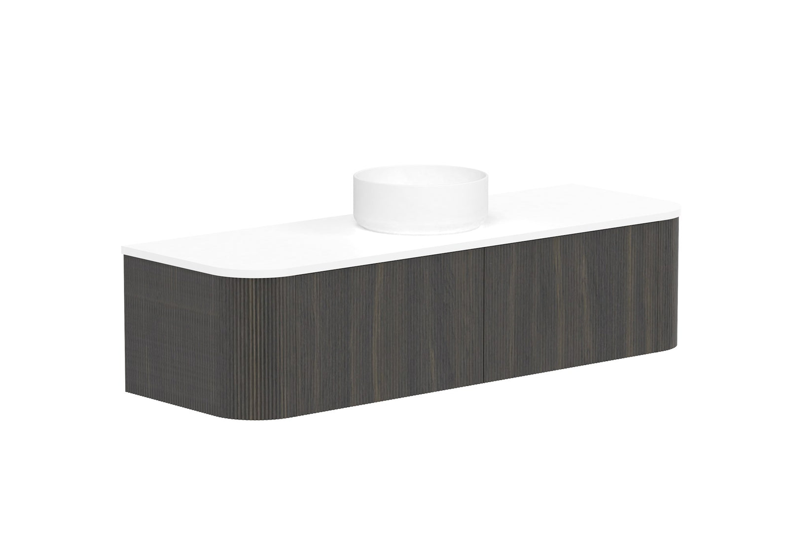 ADP Waverley Wall Hung Vanity 1500mm centre bowl in Bottega Oak