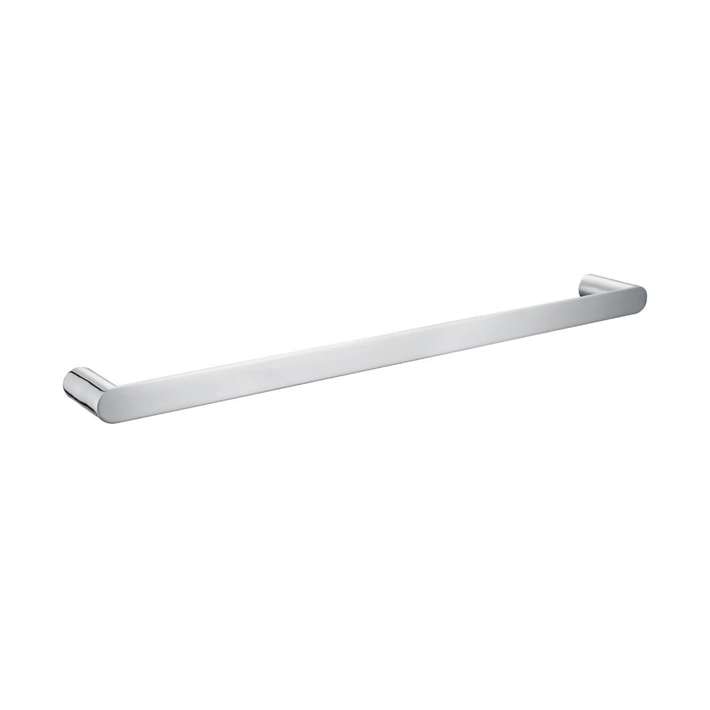 Norico Esperia Chrome Solid Brass Single Towel Rail 800mm