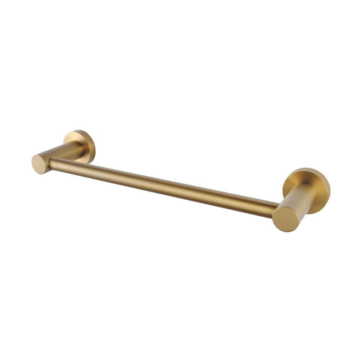 Norico Pentro Brushed Yellow Gold Single Bar Towel Ring