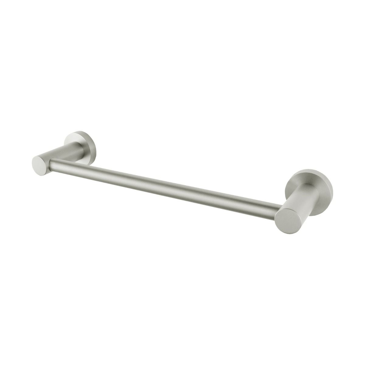 Norico Pentro Brushed Nickel Single Bar Towel Ring