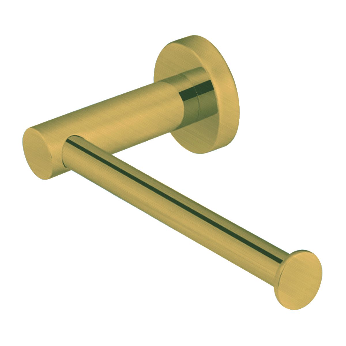 Norico Pentro Brushed Yellow Gold Toilet Roll Holder