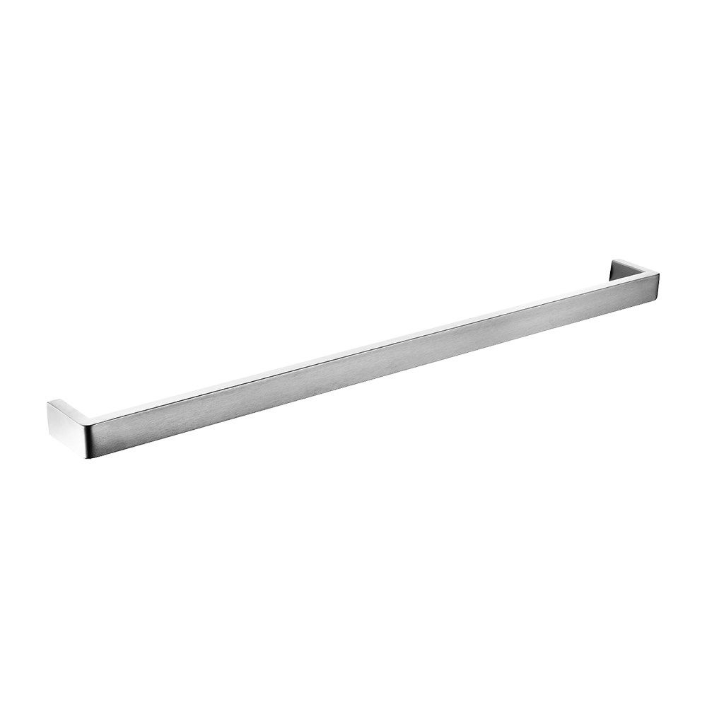 Norico Cavallo Chrome Square Single Towel Rail 800mm