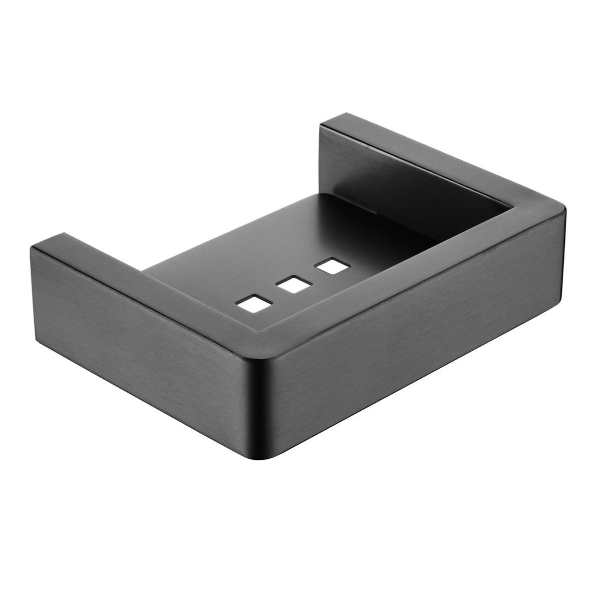 Norico Cavallo Gun Metal Grey Soap Dish Holder