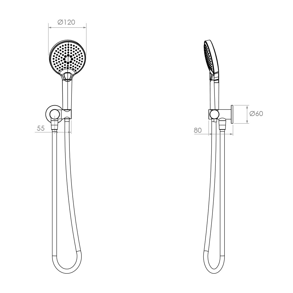 Arcisan Fusion Air Handshower Set