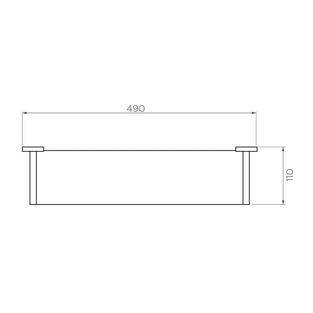 Arcisan Axus Glass Shelf