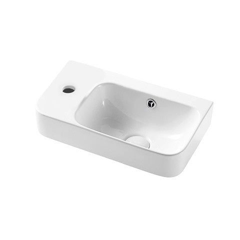 Arcisan Eneo 450 x 260 Wall Hung Basin - Right Hand Bowl