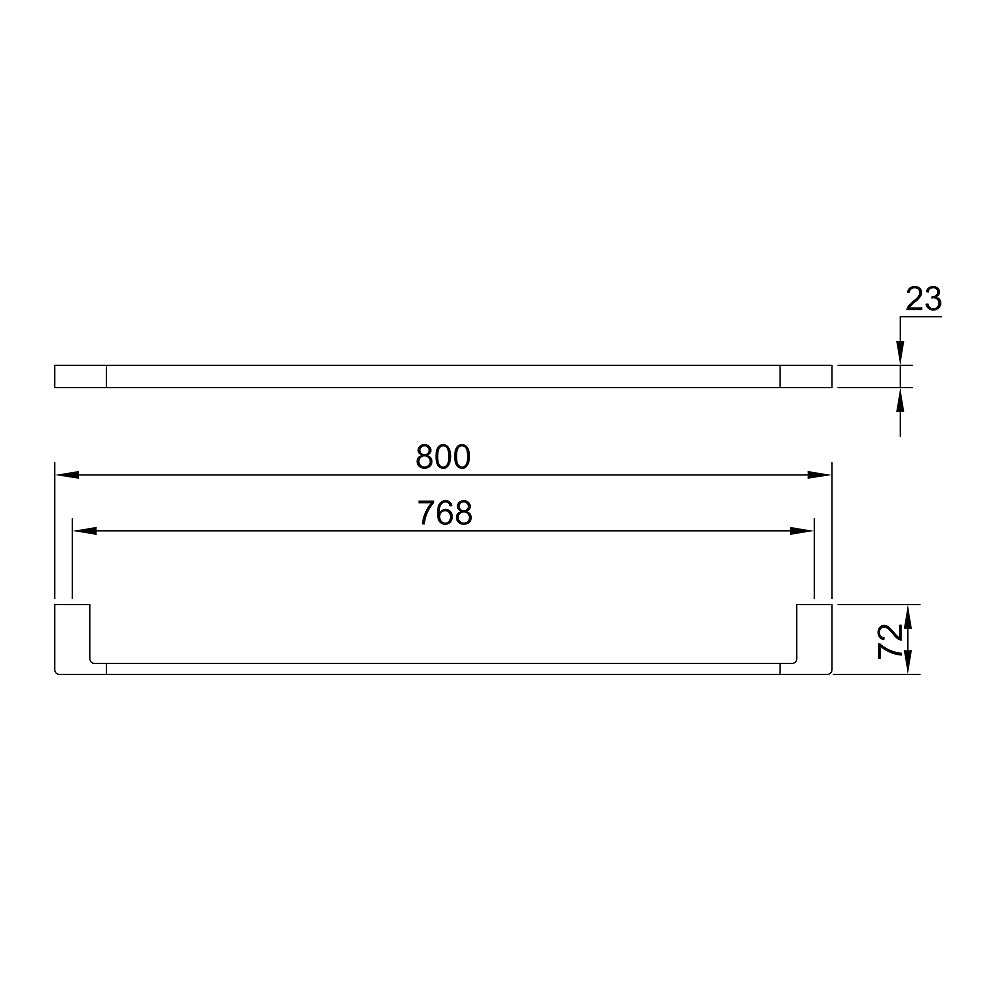 Arcisan Eneo Towel Rail 800mm
