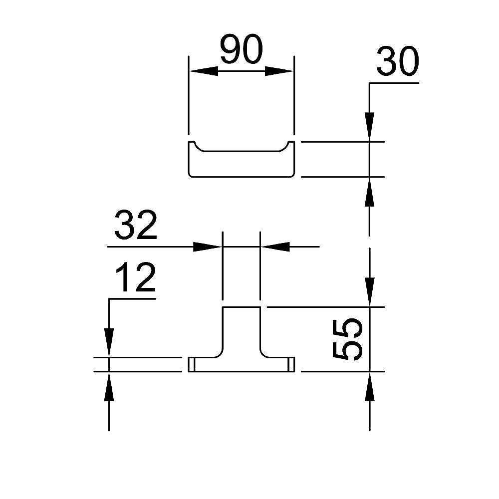Arcisan Eneo Double Robe Hook