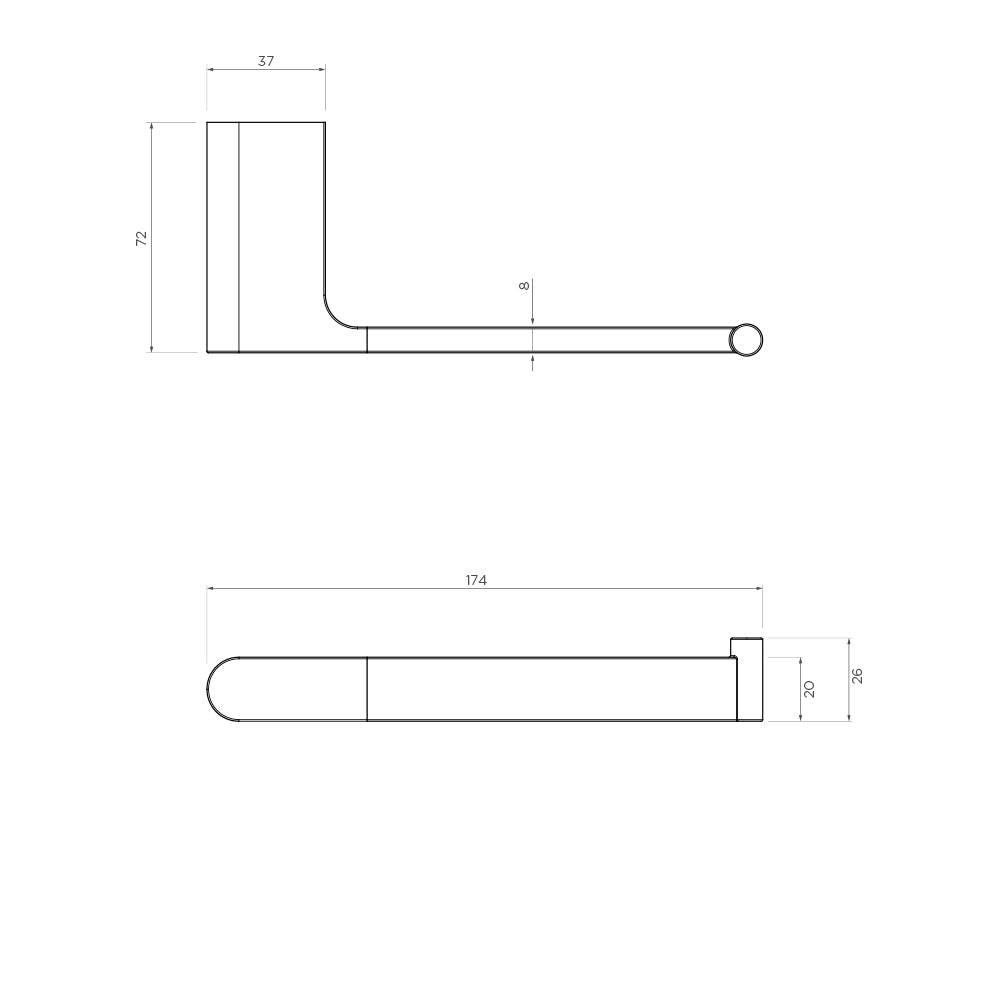 Arcisan Kibo Toilet Roll Holder