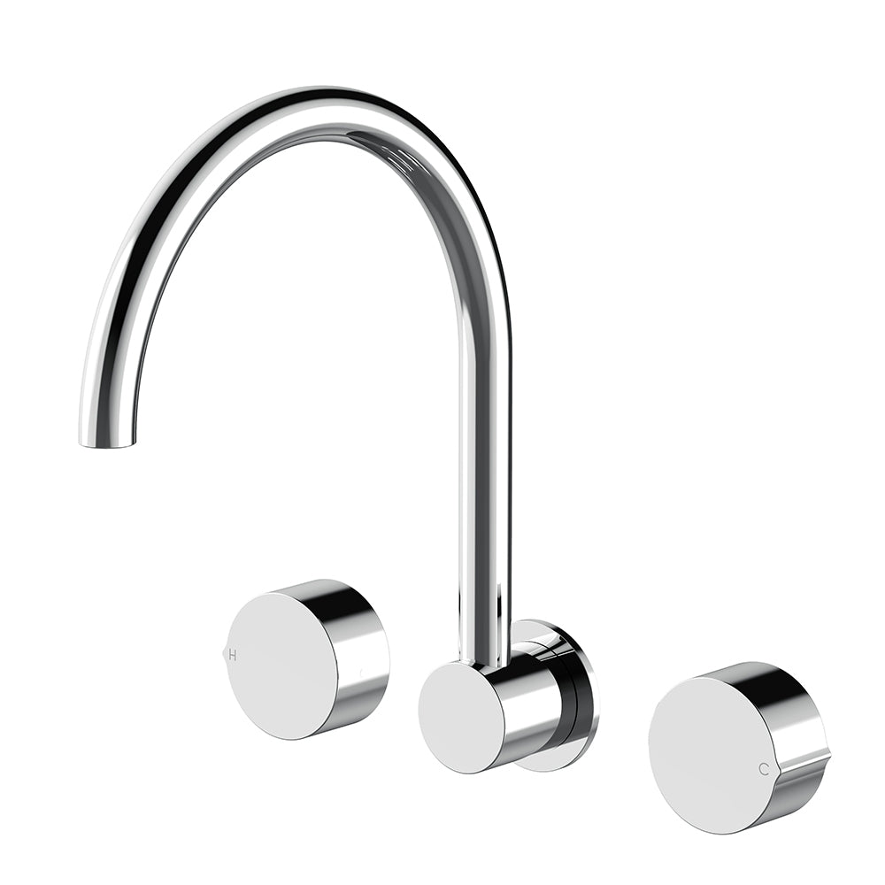 Arcisan Venn Wall Mount Kitchen or Laundry Set with Swivel Spout