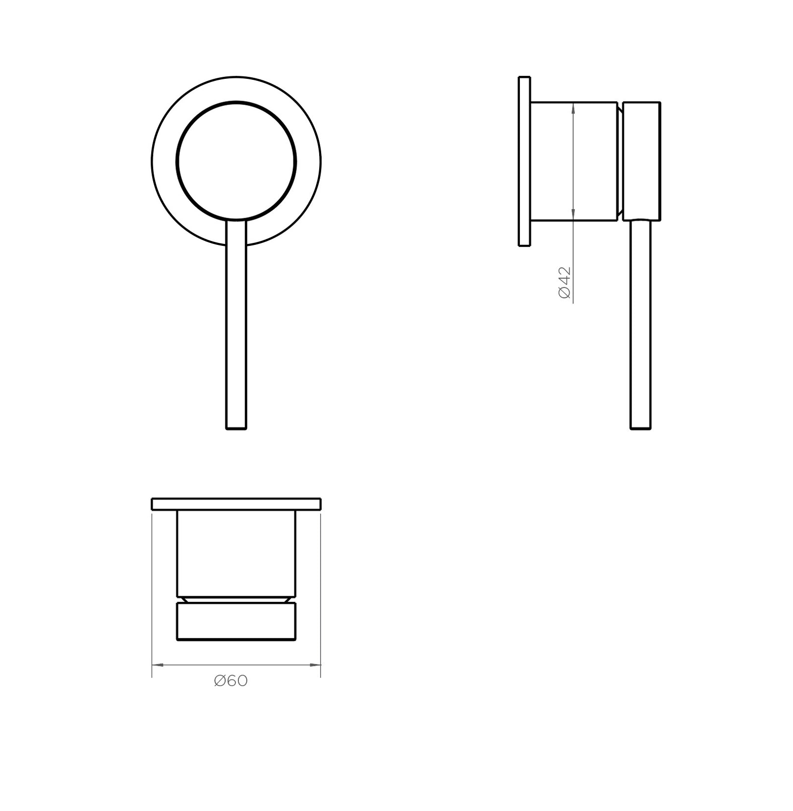 Arcisan Volis Shower/Bath Mixer