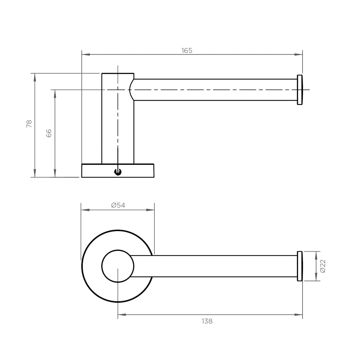 Arcisan Volis Toilet Roll Holder