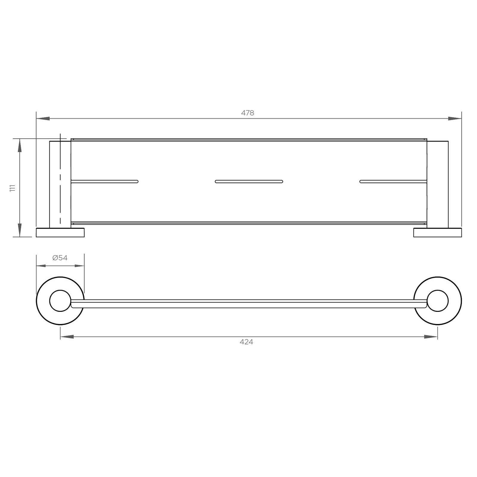 Arcisan Volis Metal Shelf