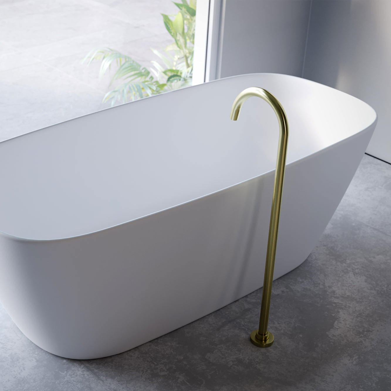 Arcisan Axus Pin Freestanding Bath Spout